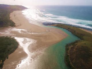 Ntafufu River Mouth and Beach